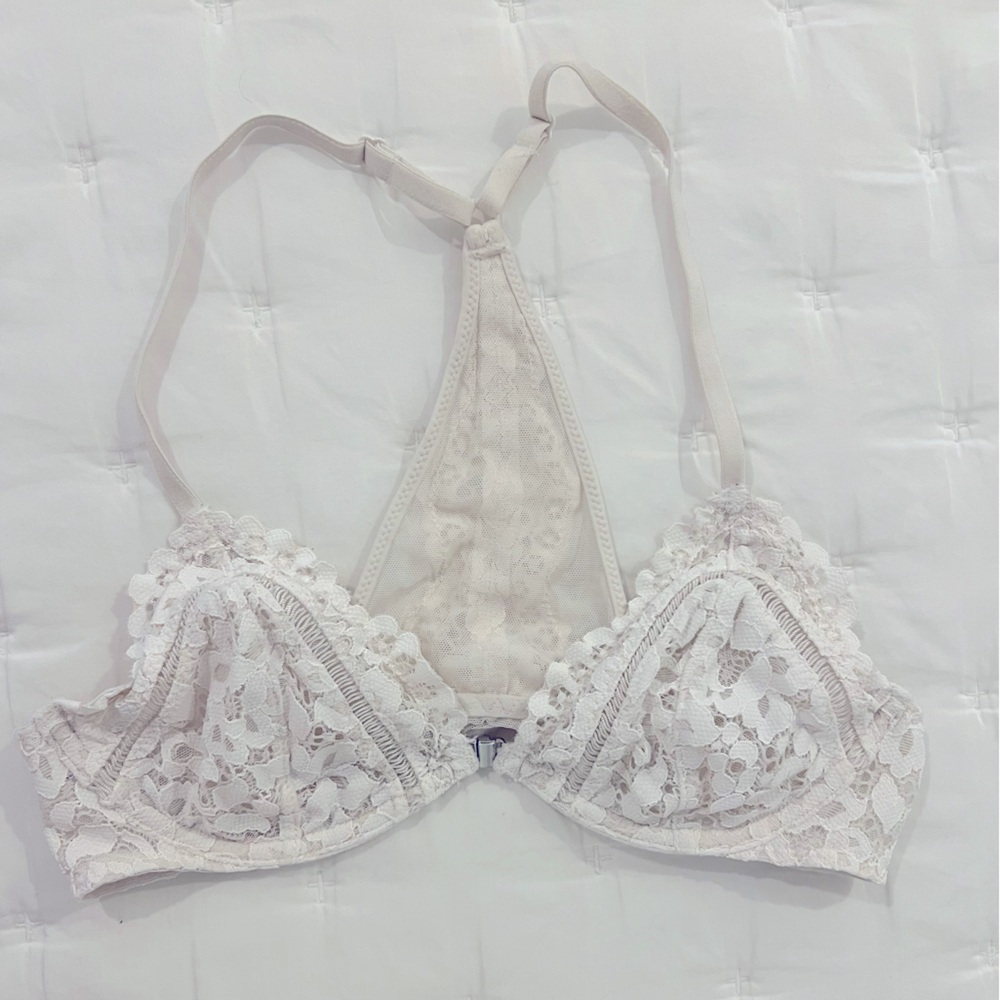 Victoria’s Secret White Lace Bralette